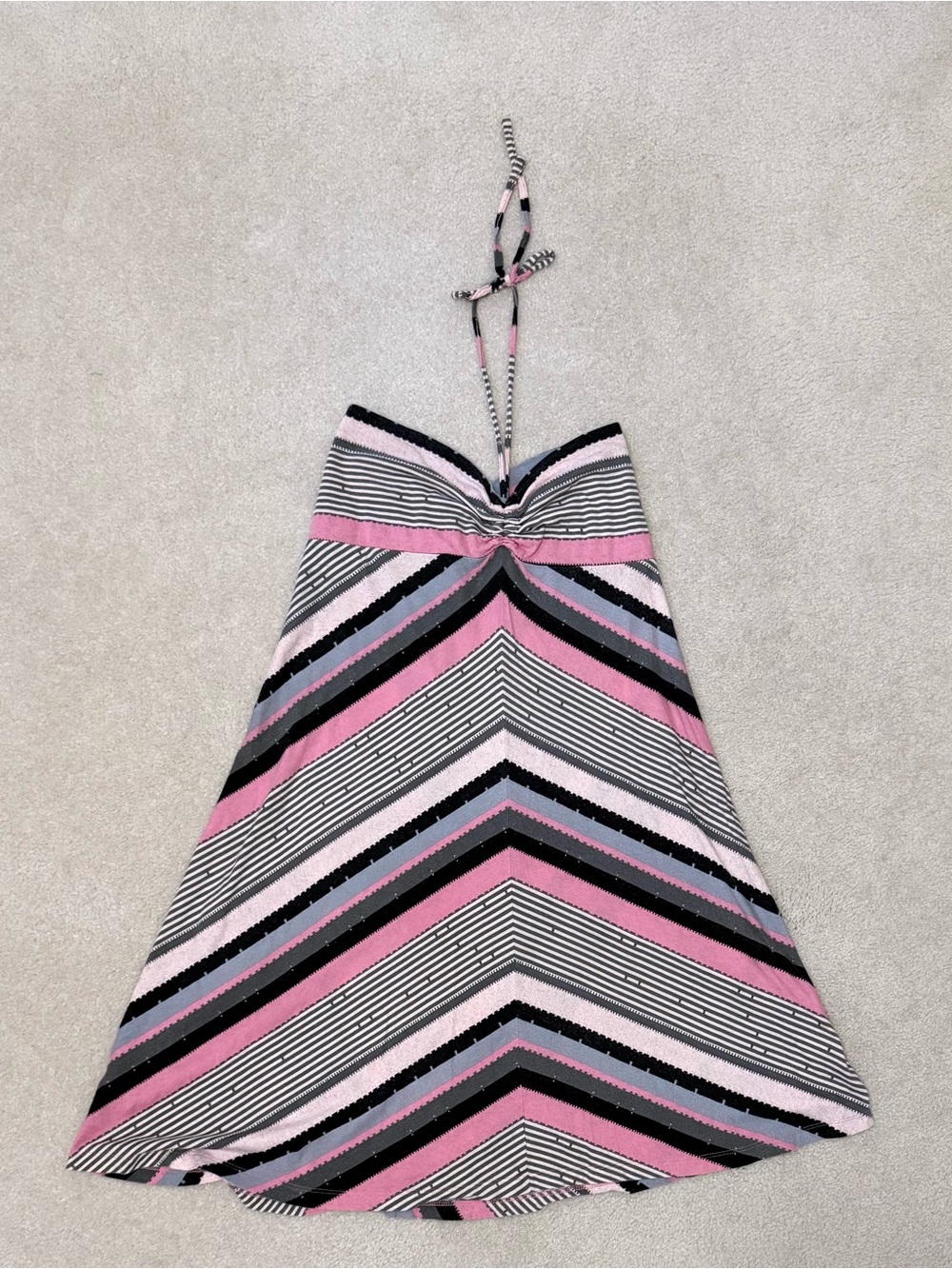 Patagonia Striped Halter Dress Sz M